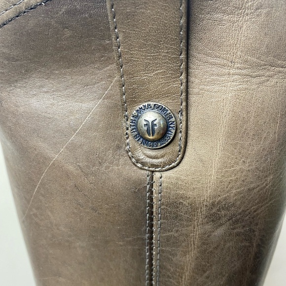 Frye Brown Heeled Boots - Picture 6 of 9